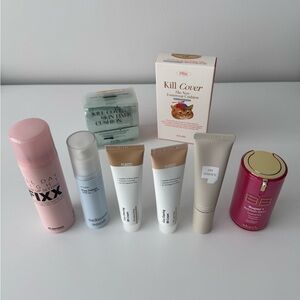 Partially used Korean base/face makeup